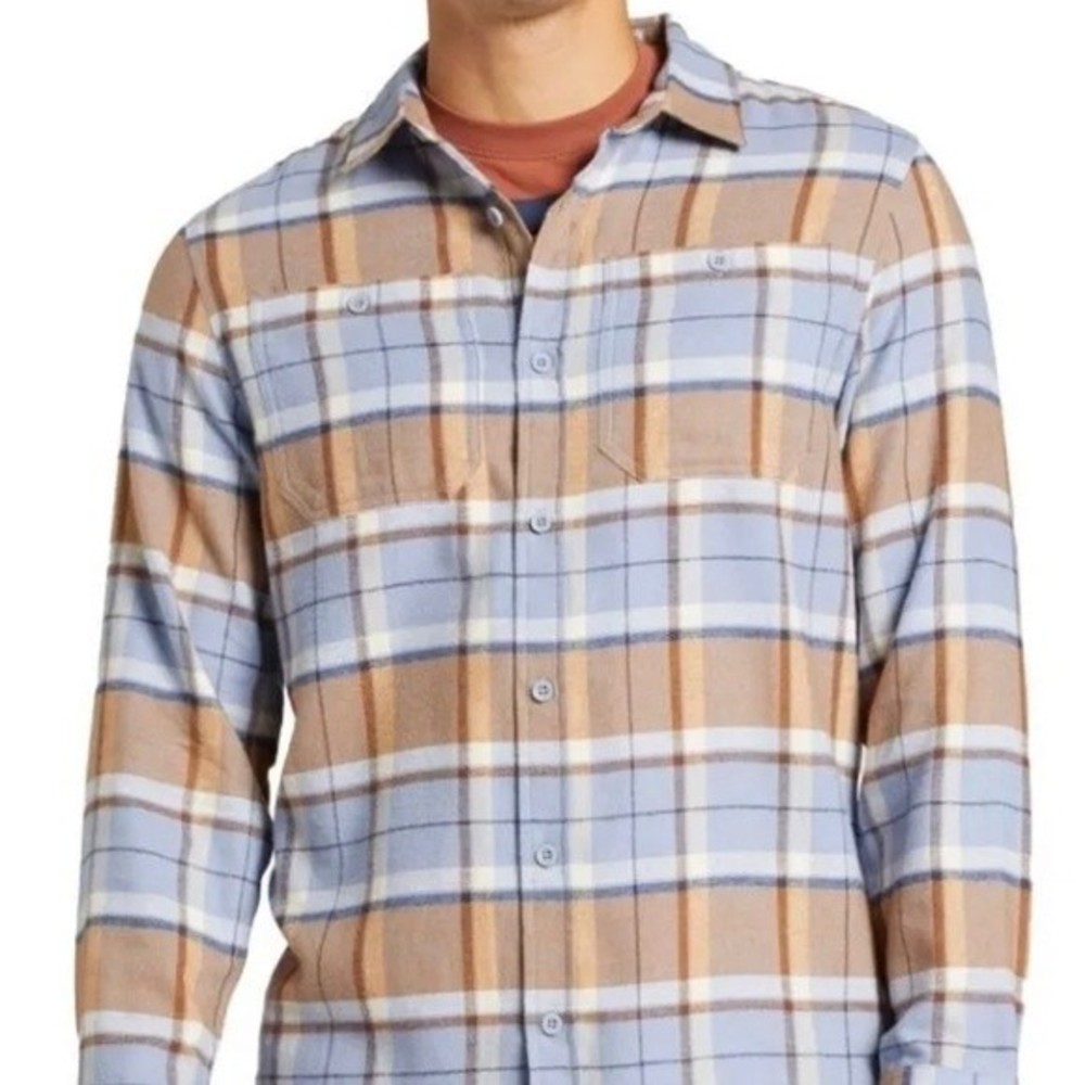 Alpine Design Men's Brushed Flannel Long Sleeve Shirt Size L